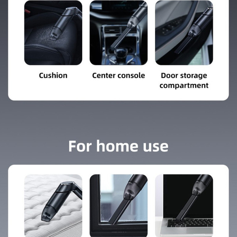 Уценка Портативный пылесос Usams US-ZB259 YAJ Series 4300Pa 4000mAh Херсон - зображення 6