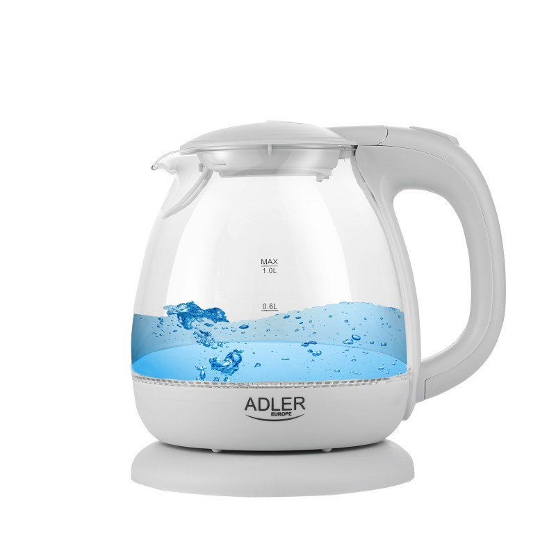 Чайник електричний Adler AD-1283-G 1 л сірий Киев - изображение 1