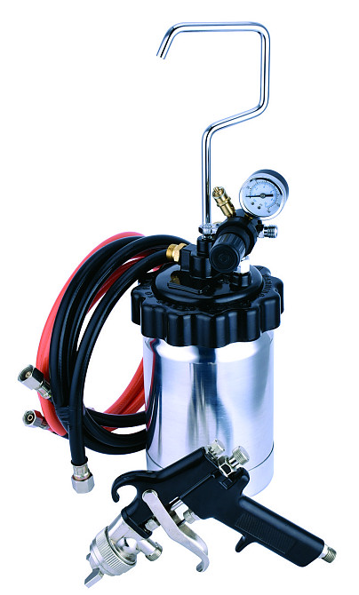 Красконагнетательный бак 2 литра с краскопультом AUARITA PT-2-2.0 Харків - зображення 1