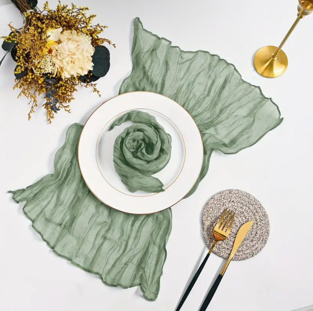 Салфетки сервировочные Leeseph зеленые 6 штук Одеса - зображення 5