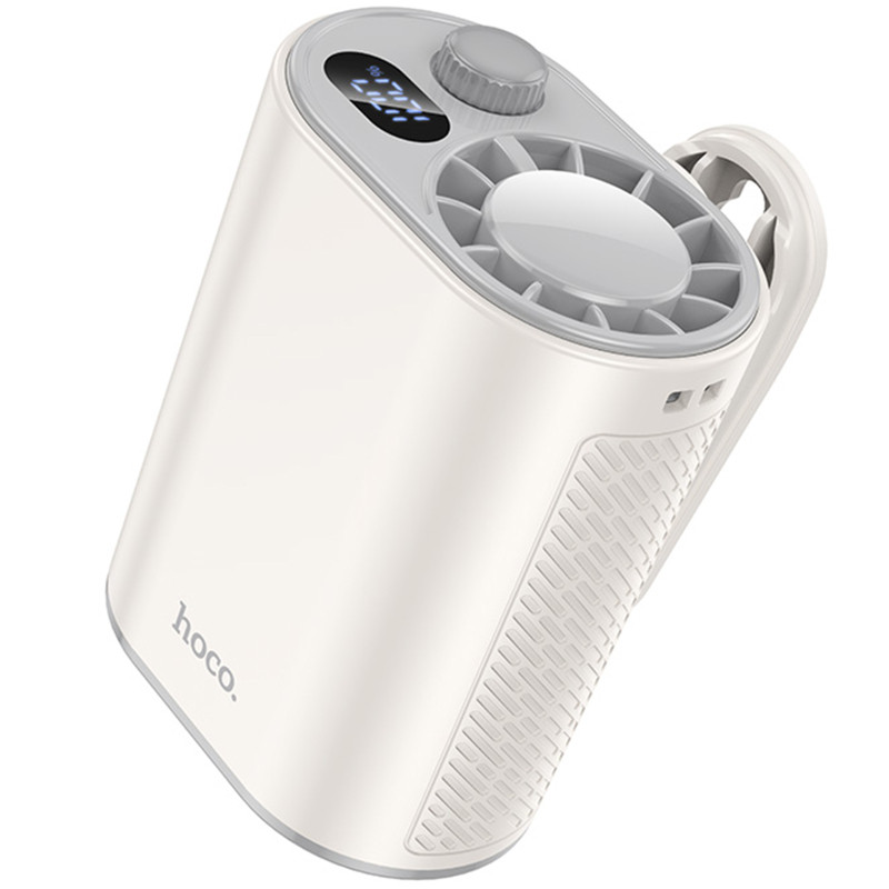 Портативный вентилятор Hoco HX609 handheld folding fan 3600 mAh Херсон - зображення 1