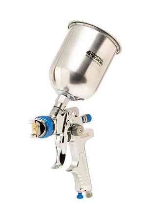 Краскопульт пневматический MASTERTOOL HVLP AERO ВАЛБ 600 мл Ø 1,4 мм круглый/плоский факел 170-260 л Харків