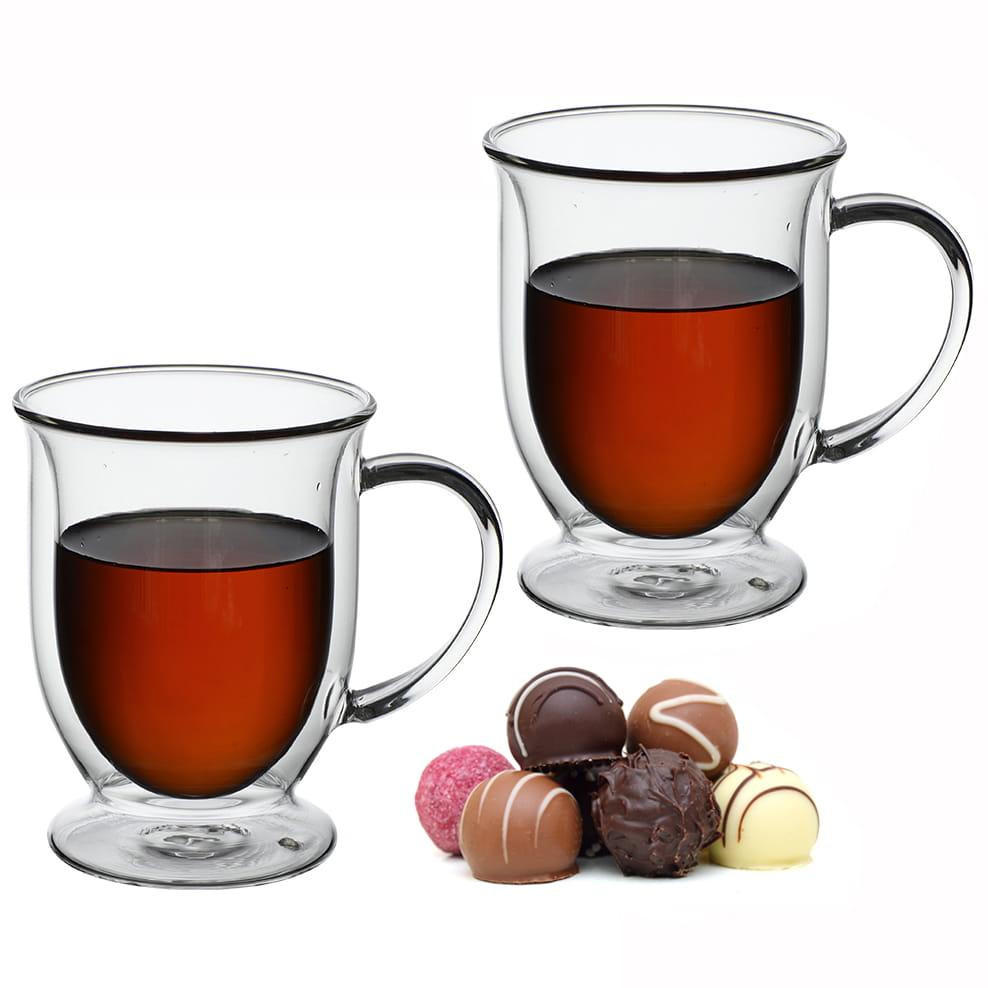 Набор чашек Kamille с двойными стенками 370 мл 2 шт (КМ 9014) Одесса - изображение 1