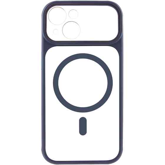 Чехол TPU+PC GETMAN Moon Clear with MagSafe для Apple iPhone 13 (6.1") Херсон