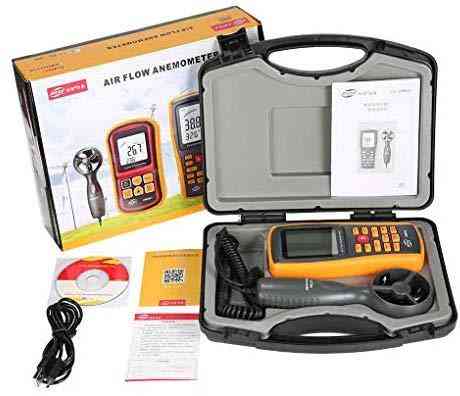 Анемометр-термометр USB 0,3-45м/с, 0-45°C BENETECH GM8902 Харків