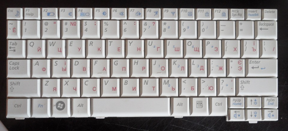Клавіатури для ноутбуків Samsung N120, N510 Львів - зображення 1