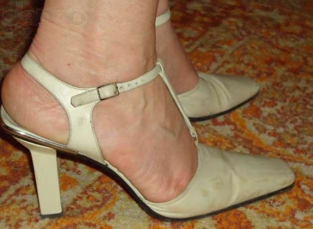 Туфли-босоножки (открытые туфли) р. 39-40 Киев - изображение 3