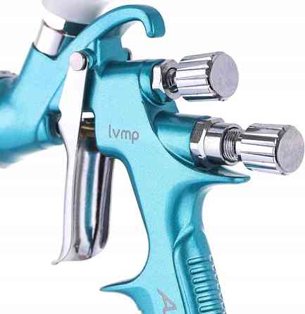 Краскопульт для покраски авто пневматический LVMP верх.пласт.бачок 250мл, форсунка-1,0мм  AUARITA Харків