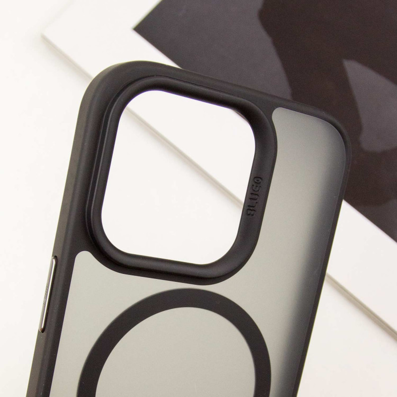 TPU+PC чехол Blueo Skin Friendly Frosted with MagSafe для Apple iPhone 16 Pro (6.3") Херсон - зображення 6