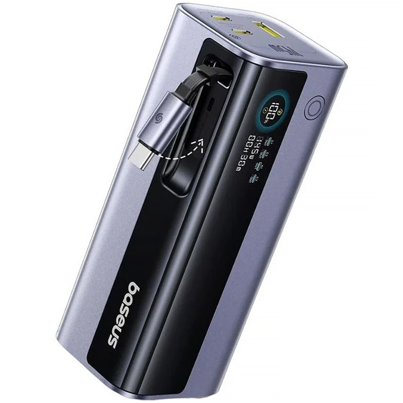 Портативное ЗУ Power Bank Baseus EnerGeek GR11 PD200W with cable 25000 mAh Херсон - зображення 2