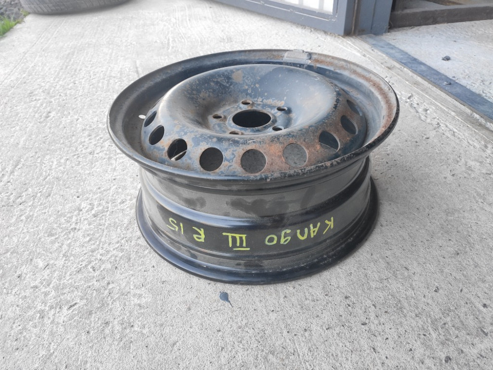 Диск колесный металлический R15 Renault Kangoo 2008-2021 Ковель - зображення 4