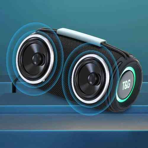 Колонка портативная Bluetooth T&G TG657 black черная Київ