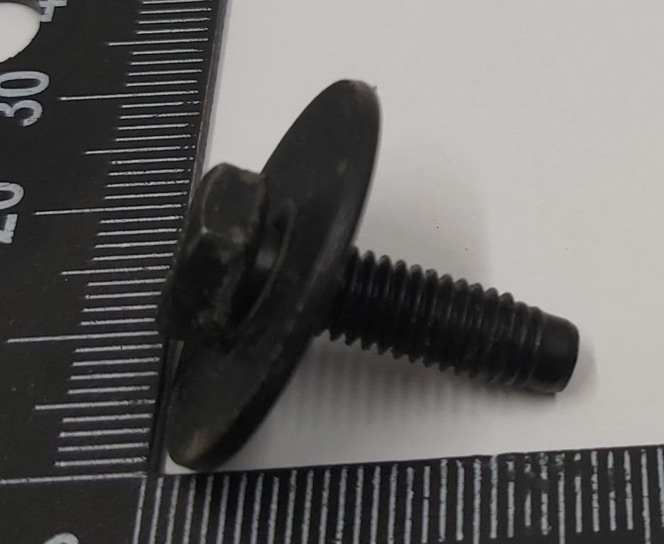 Болт SEMS,[FL],HX,M6x18,[88],G1009[B],MAT,ADH Tesla model 3, model Y 1484170-00-A Київ - зображення 1