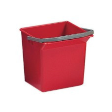 Ведро пластиковое красное 6 л Київ - зображення 1