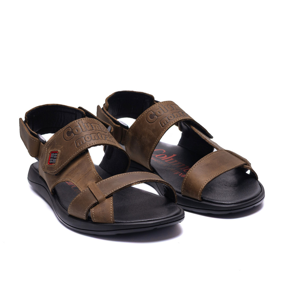 Мужские кожаные сандалии  Brown Leather Київ - зображення 3