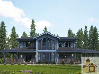 Купити зруб дерев’яного готелю від Закарпат Зруб-Буд Одесса - изображение 2