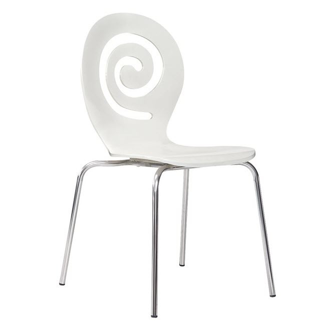 Стул Лев деревянный белый Дніпро - зображення 6