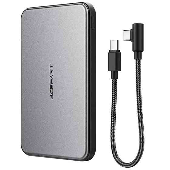 Портативное ЗУ Power Bank Acefast M30 PD20W с БЗУ with cable 5000 mAh Херсон