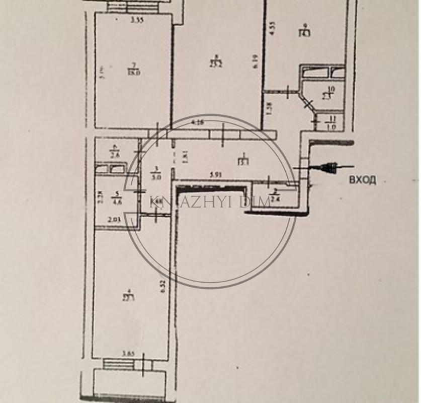 Продажа раздельная 3-х к. кв. ЖД Дарница. № 21106271 Киев - изображение 3
