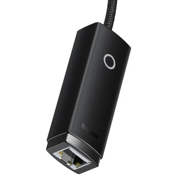 Адаптер Baseus Lite Ethernet Adapter USB-A to RJ45 Black (WKQX000101) (Код товару:41959) Харків - зображення 3