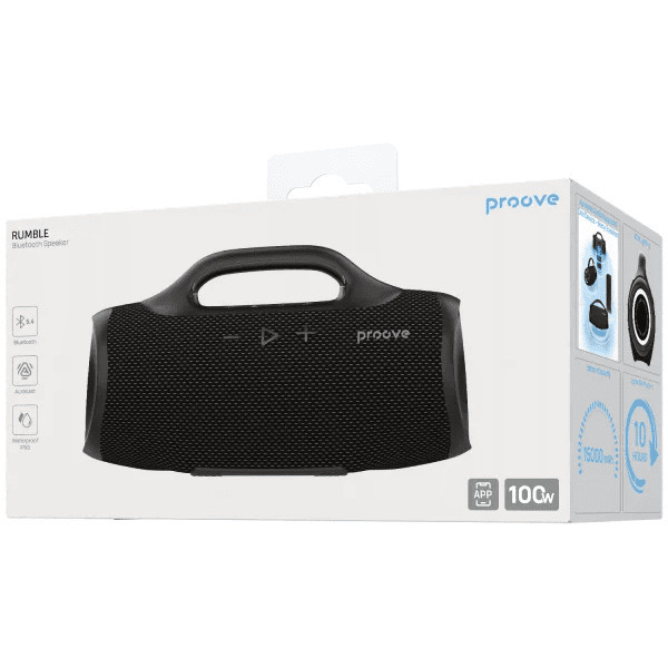Колонка Proove Rumble 100W (APP) Black (PSRM1001AP01) Харків - зображення 9