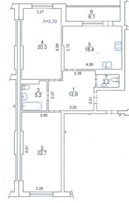 продажа 2-к квартира Киев, Шевченковский, 95000 $ Киев - изображение 9