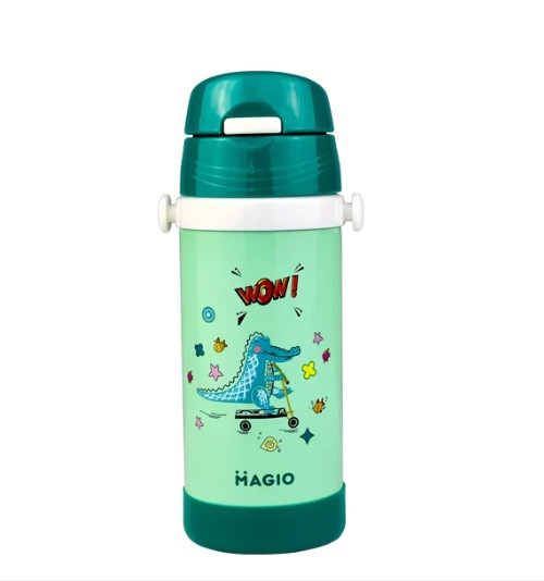 Термос питний дитячий Magio MG-1049M 350 мл зелений Київ - зображення 1