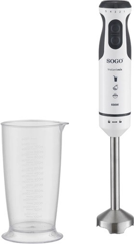 Блендер погружной SOGO SS-14295 600 Вт белый Київ - зображення 1