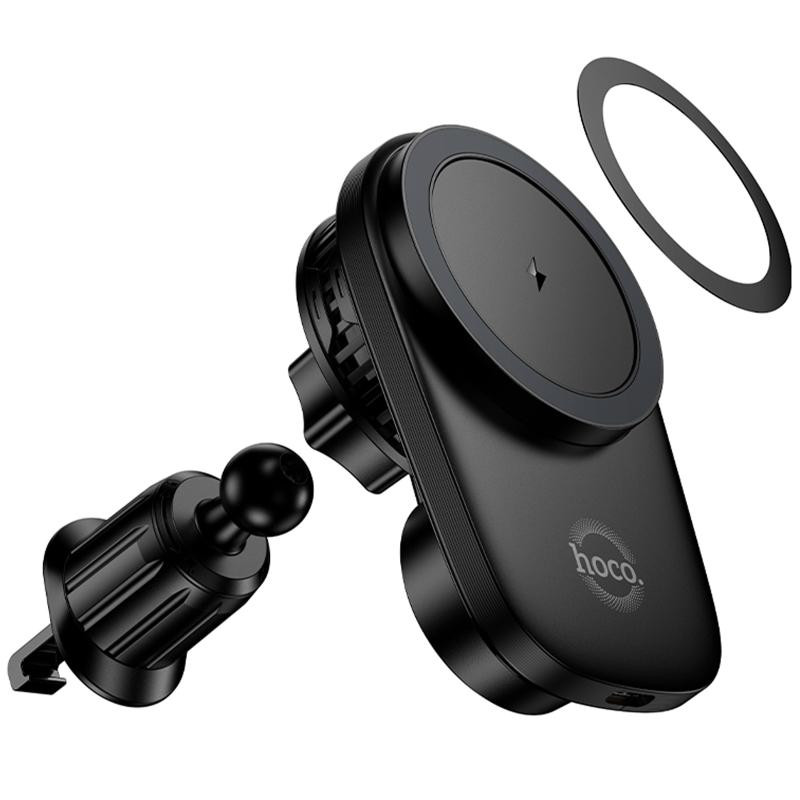 Автодержатель с БЗУ Hoco HW36 Electric 15W with cooler (air outlet) Херсон - изображение 4