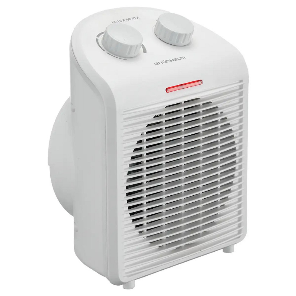 Тепловентилятор Grunhelm FH-37 2000 Вт белый Киев - изображение 1