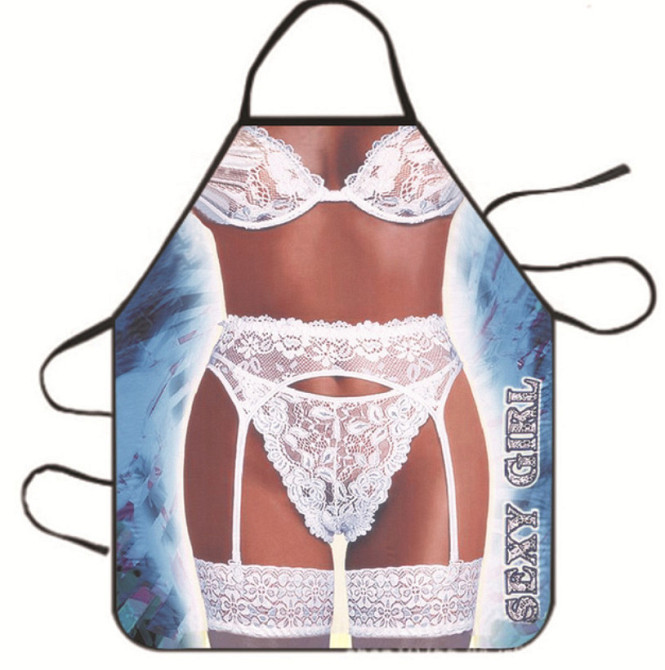 Фартух із приколом Леді в білизні 5578 71х54,5х0,2 см Киев - изображение 1