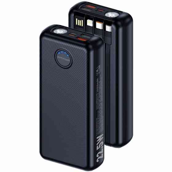 Портативное ЗУ Power Bank Amaya F239L 22.5W flashlight with cable 20000 mAh Херсон