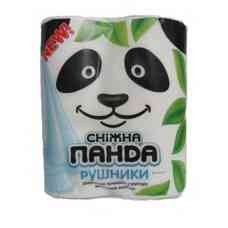 Полотенца бумажные "Сніжна Панда" 2 рулона Київ