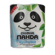 Полотенца бумажные "Сніжна Панда" 2 рулона Київ - зображення 1