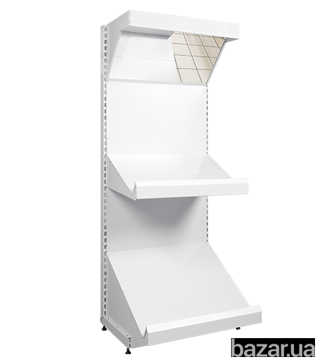 Стелаж овочевий приставний 1900х650 мм, торговий стелаж овочевий Кропивницький - зображення 2