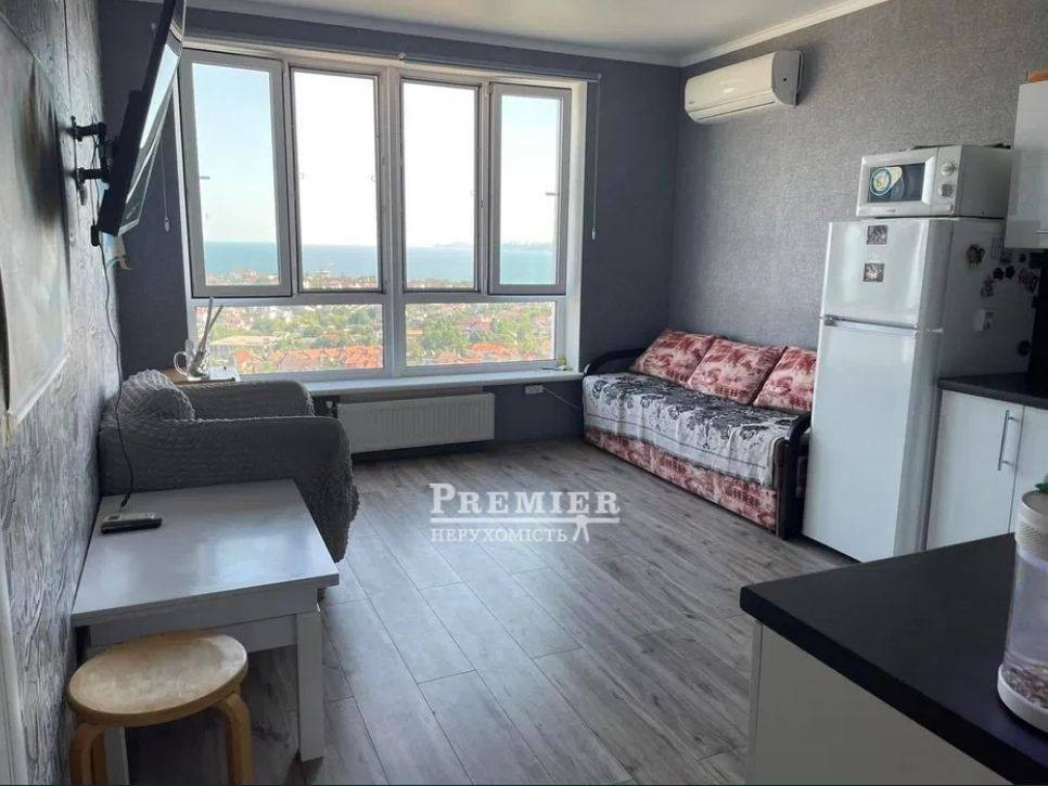 Продам красиву однокімнатну квартиру в новому будинку з видом на море. Одеса - зображення 1