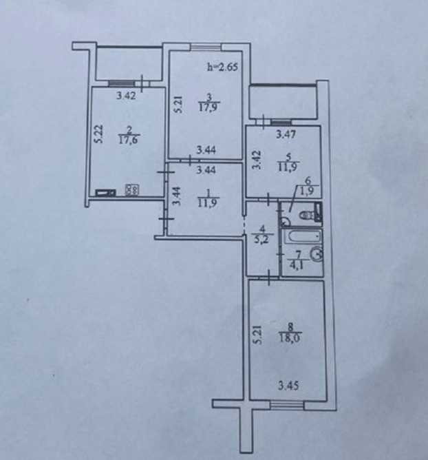 Без % Продаж 3к квартири ЖК The Lakes Ясинуватський пр. 11 Киев - изображение 11