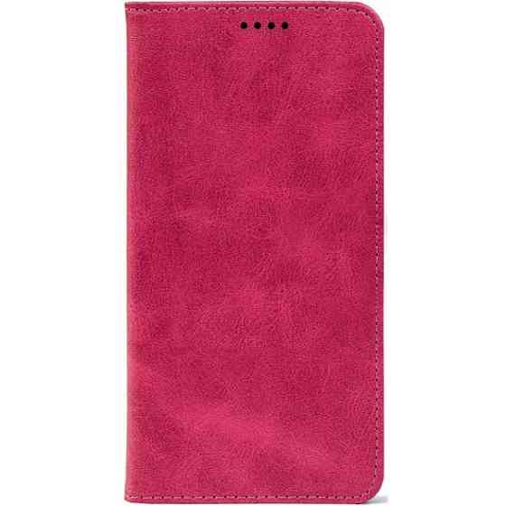 Чохол-книжка Crazy Horse Clasic для Xiaomi Redmi Note 15 Pro+ 5G/Poco M8 Pro 5G Magenta (Strong) Харків