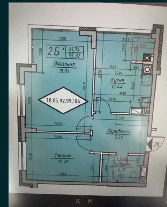 продажа 2-к квартира Макаровский, Новоселки, 47400 $  - зображення 3