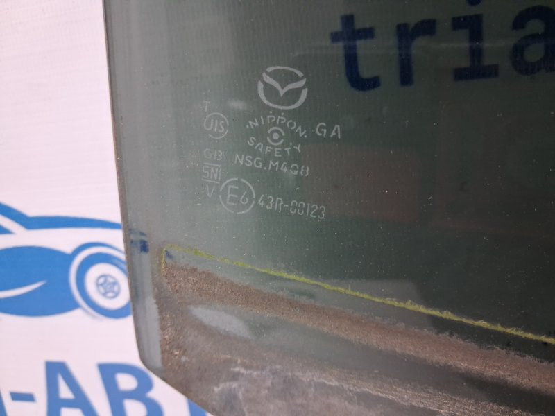 Стекло двери заднее правое Mazda 6 2012- GHK5-72-510B (Арт. 69312) Київ - зображення 3