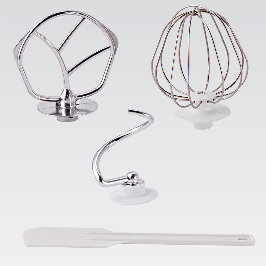 Миксер планетарный Maestro MR-559 5 л 2000 Вт белый Київ - зображення 3