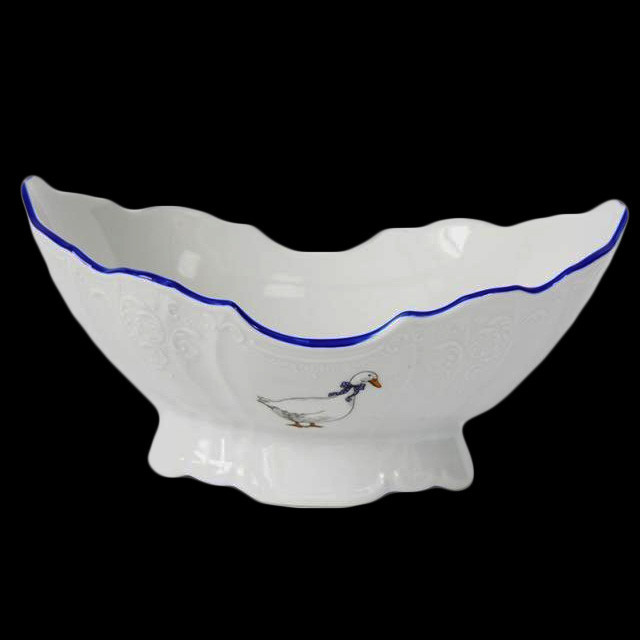 Фруктовниця 26,5 см Bernadotte Гуси Thun 5936B59-26-5-бр Київ - зображення 1