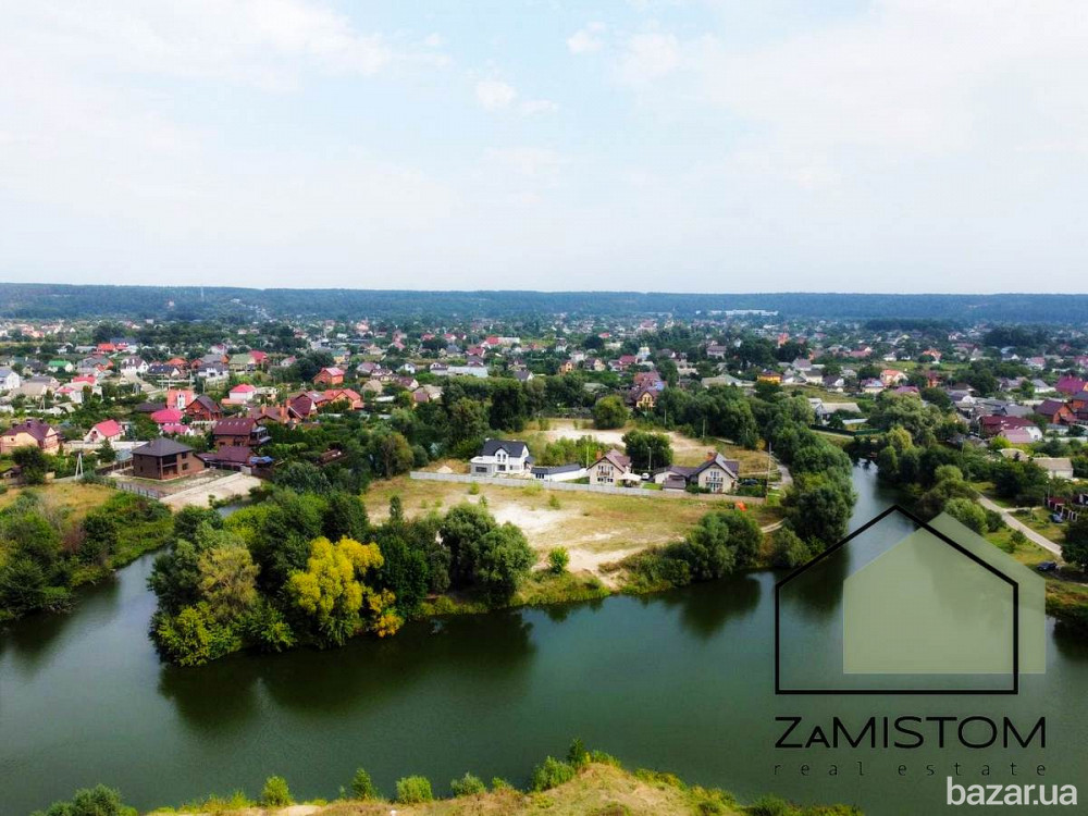 Продаж супер ділянка 50 соток в селі Гнідин. Знаходить на півострові, із своїм виходом до річки. Ел Бориспіль - зображення 3