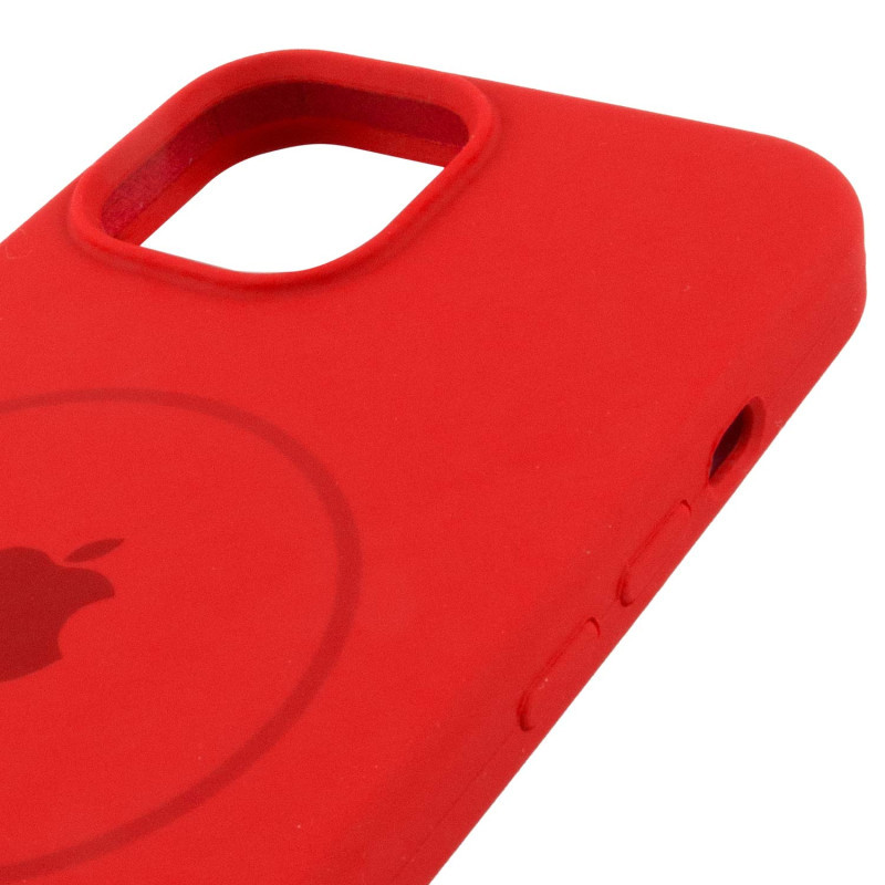 Чехол Silicone Case Full Protective (AA) with MagSafe для Apple iPhone 14 Plus (6.7") Херсон - зображення 4