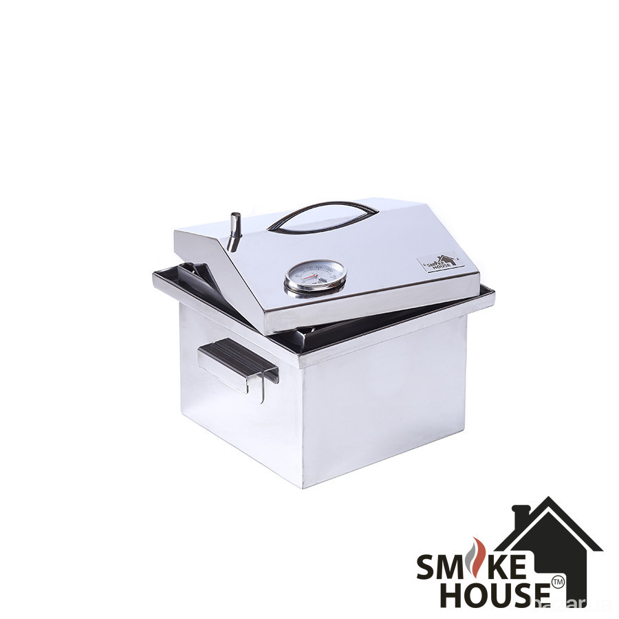 Коптильня гриль Smoke House S DeLuxe с термометром Харьков - изображение 9