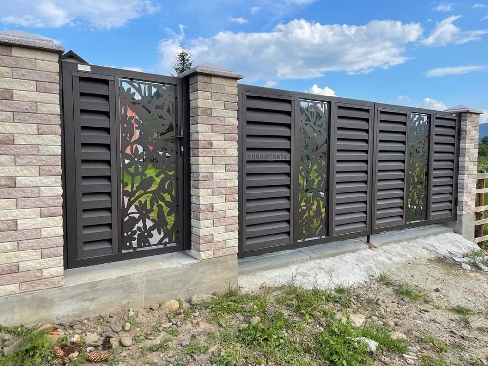 Металева огорожа - паркан від виробника Запорожье - изображение 4