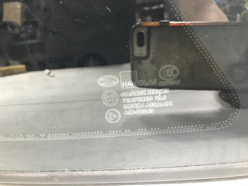 Стекло в кузов заднее левое Kia Sorento 2002-2011 878103E000 (Арт. 57939) Киев - изображение 4