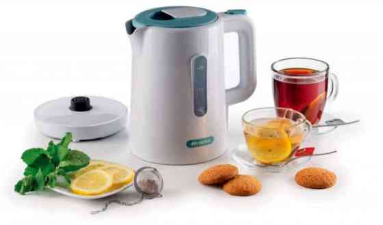 Электрочайник Ariete ART-2846 WHBL 1.7 л белый Київ