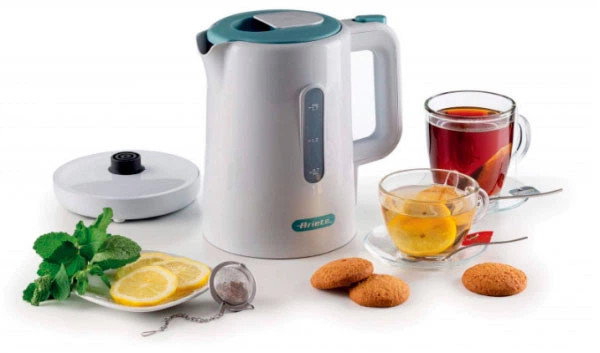 Электрочайник Ariete ART-2846 WHBL 1.7 л белый Київ - зображення 4