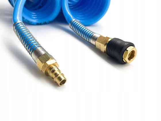 Шланг спиральный полиуретановый 8x12мм L=5м (PROFI) AIRKRAFT AHC48-I Харків